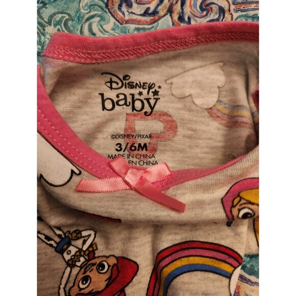 Toy Story Disney Girls Baby Onesie 3/6 Months - Picture 2 of 2